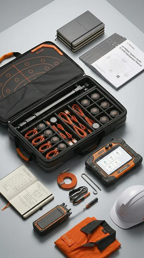 제품디자인회사 | Hanwha HITRONIC Electronic Detonator System Training Kit | 한화 HITRONIC 전자뇌관 시스템 교육용 키트 디자인