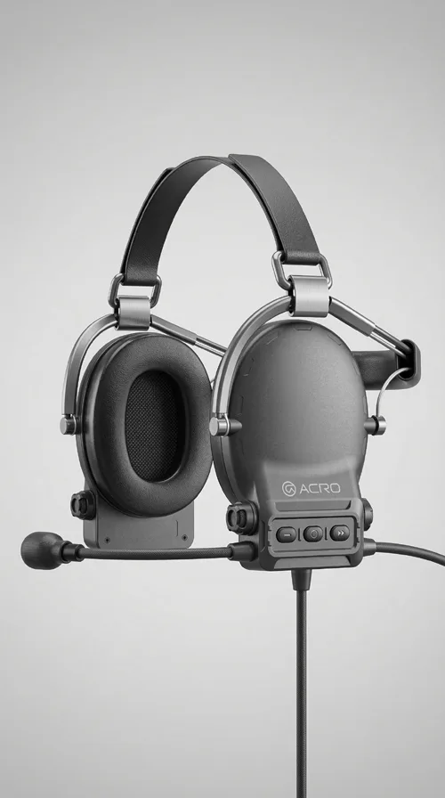 제품디자인회사 | INSOPACK_ANC Head-set Design | 인소팩 군용 ANC 헤드셋 디자인