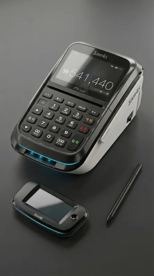 제품디자인회사 | SAM4S_F1 POS Design | 삼포스 F1 결재단말기 디자인