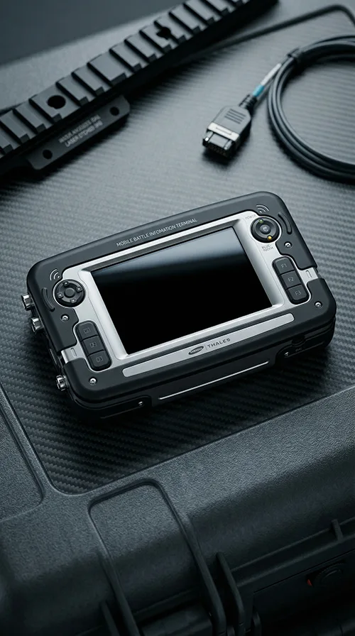 제품디자인회사 | Samsung Thales B2CS Commander Terminal | 삼성탈레스 B2CS 소부대 지휘관용 단말기 컨셉디자인