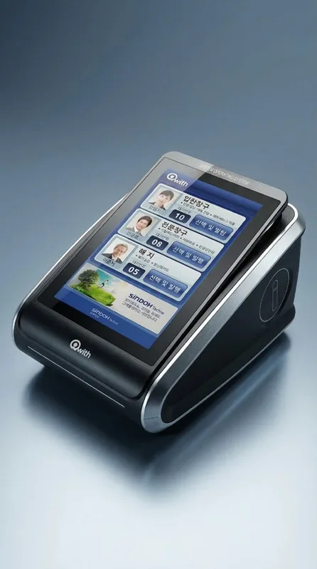 제품디자인회사 | SINDOH TECHNO_Queuing System Design